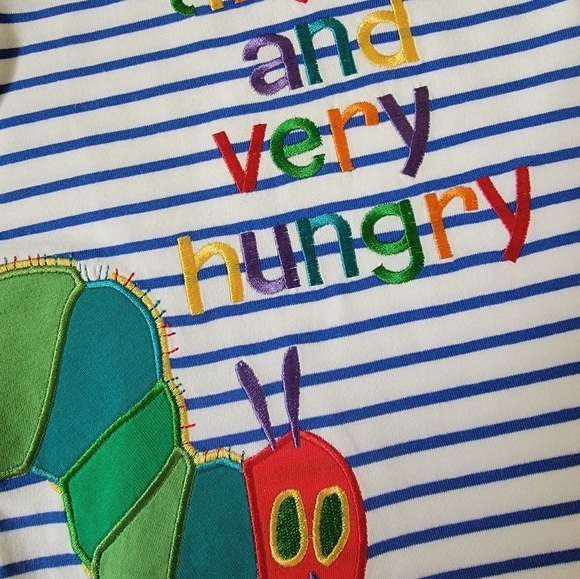 The Very Hungry Caterpillar Outfit Eric Carle Birthday Outfit Back To School NWT - Picture 7 of 12